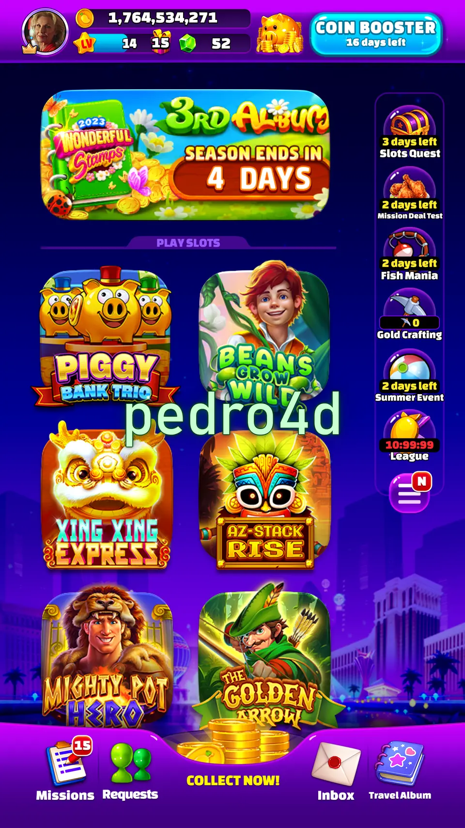 pedro4d Masuk