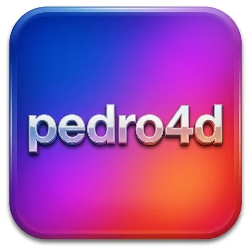 pedro4d Logo - Resmi